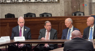 Edmundo González Urrutia se reunió con senadores y legisladores republicanos en el Capitolio en esta ciudad capital estadounidense