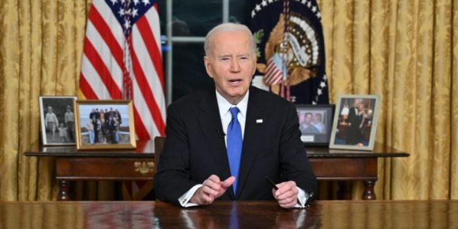 En su discurso de despedida como presidente de EEUU, Joe Biden dijo que “tenemos la concentración de poder en manos de pocas personas ricas"