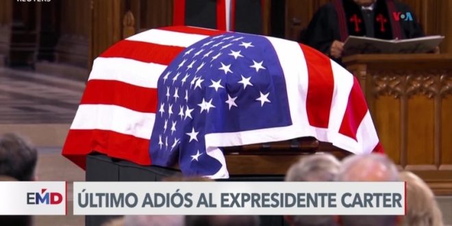 Funeral del expresidente Jimmy Carter tuvo lugar en Washington