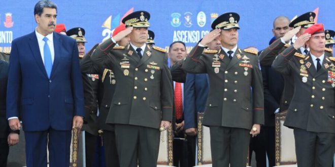 Maduro anuncia ejercicios militares y policiales para garantizar la «paz» y la «soberanía» de Venezuela