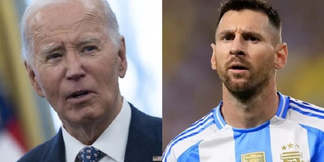 Messi reveló la razón por la que dejó plantado a Biden en la entrega de la Medalla Presidencial de la Libertad