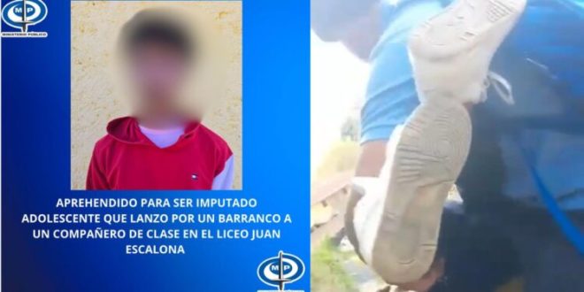 Ministerio Público confirma detención de estudiante que lanzó a otro del liceo Juan José de Escalona por un barranco en El Hatillo