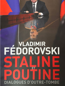 Portada de Stalin y Putin. Diálogos de Ultratumba, de Vladimir Fédorovski.