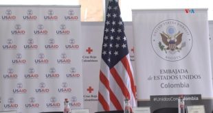 Trabajadores de la Agencia de EEUU para el Desarrollo Internacional USAID, protestan contra la decisión del Gobierno de EEUU de suspenderlos