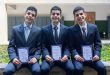 Trillizos make history by graduating as doctors surgeons with honors in the ULA