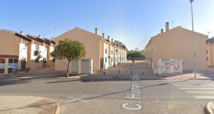 Humanes Street in Madrid, an area where the shooting occurred.