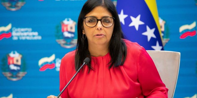 Delcy Rodríguez says they work to "rescue" Venezuelans sent to El Salvador