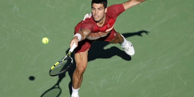 Alcaraz falls into Indian Wells semifinals