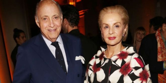 Reinaldo Herrera, husband of the Venezuelan designer Carolina Herrera, died