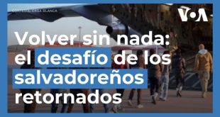 Retornados a El Salvador, el drama de volver sin nada