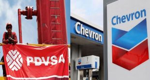 Reuters | The Venezuelan oil company PDVSA will produce, refine and export raw that Chevron was previously handled