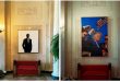 The White House places a picture of Trump's attack at the Portrait of Obama
