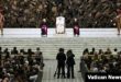 Pope XIV audience with representatives of the press media. (Vatican News)