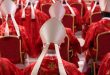 The personnel who will attend the conclave lends the oath to keep the secret